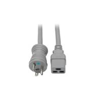 EATON TRIPP LITE SERIES P049-006-GY-HG HOSPITAL-GRADE POWER CORD, NEMA 5-20P TO C19