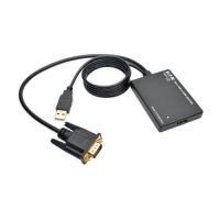 EATON TRIPP LITE SERIES P116-003-HD-U VGA TO HDMI ACTIVE ADAPTER CABLE WITH AUDIO AND USB POWE