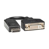 Eaton Tripp Lite Series P134-000 DisplayPort to DVI-I Adapter Cable (M/F), 6 in. (15.2 cm) - display adapter - 15 cm