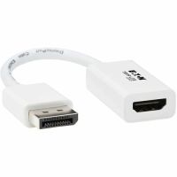 EATON P136-06N-HDR-W Tripp Lite Series DisplayPort to HDMI Active Adapter, Male Connector