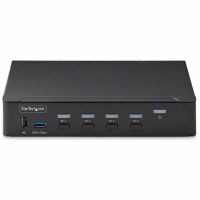 StarTech 4-Port DisplayPort KVM Switch, Single 4K 60Hz Monitor, 6x USB Ports, Hotkey Switching, TAA Compliant - P4AD122-KVM-SWITCH