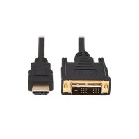 EATON P566-010 HDMI CABLE - HDMI LEFT CONNECTOR - MALE LEFT GENDER - DVI RIGHT CONNECTOR - MALE