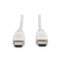 EATON TRIPP LITE SERIES P568-003-WH HIGH-SPEED HDMI CABLE (M/M) - 4K, GRIPPING CONNECTORS, W