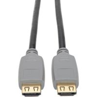 Eaton Tripp Lite Series P568-010-2A 4K HDMI Cable (M/M) - 4K 60 Hz, HDR, 4:4:4, Gripping Connectors, Black, 10 ft. - HDMI cable - 10
