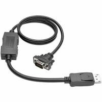 EATON P581-003-VGA-V2 Tripp Lite Series DisplayPort 1.2 to VGA Active Adapter Cable with Latching Connector