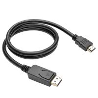 EATON TRIPP LITE SERIES P582-003-V2 DISPLAYPORT 1.2 TO HDMI ADAPTER CABLE (DP WITH LATCHES TO HDMI