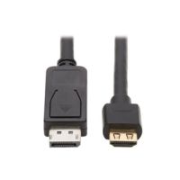 EATON TRIPP LITE SERIES P582-010-4K6AE DISPLAYPORT 1.2 TO HDMI ACTIVE ADAPTER CABLE - DISPLAYPORT LEF