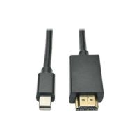 EATON TRIPP LITE SERIES P586-006-HDMI MINI DISPLAYPORT TO HDMI ACTIVE ADAPTER CABLE - HDMI LEFT CONN