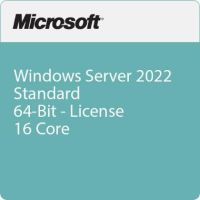 Microsoft P73-08328 Windows Server 2022 Standard 64-Bit License (16 Core, OEM, DVD)