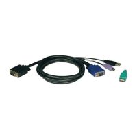 Eaton Tripp Lite Series P780-006 USB/PS2 Combo Cable Kit for NetController KVM Switches B040-Series and B042-Series