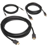 EATON P782-010-HA HDMI KVM CABLE KIT - USB-A,3.5MM,HDMI LEFT CONNECTOR - MALE LEFT GENDER - USB-B,