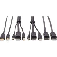 EATON P783-006-DPU Eaton Tripp Lite DisplayPort KVM Cable Kit – DP, USB, 3.5mm Audio
