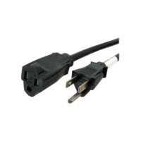 StarTech 10ft(3m) Heavy Duty Extension Cord, NEMA 5-15R to 5-15P Extension Cable 15A 125V 14AWG - PAC1011410