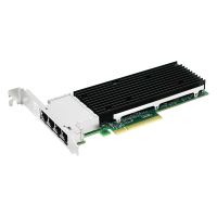 Axiom PCIE34RJ4510-AX Quad-Port 10Gb RJ45 PCIe 3.0 x8 Network Interface Card with Jumbo Frames  
