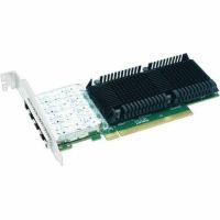 Axiom PCIE4-4SFP28-AX Quad-Port 25Gb SFP28 PCIe 4.0 x16 Network Interface Card  