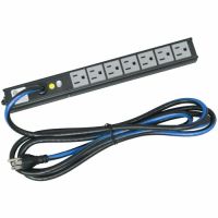 Middle Atlantic PD-715SC-NS Slim Power Strip – 7 Outlets  