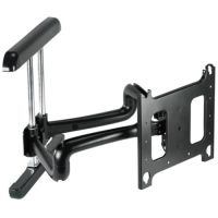 Chief Manufacturing PDRUB Swing Arm Wall Display Mount – Black – Centris Tilt Technology  