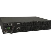 Eaton PDUMH30HV19NET 5.5kW Single-Phase Switched PDU - LX Interface, 208/230V Outlets (8 C13 & 6 C19), L6-30P Input, 15 ft. (4.57 m)
