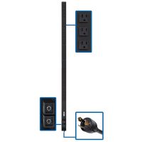 Eaton Tripp Lite Series PDUV30 2.9kW 120V Single-Phase Basic PDU - 24 NEMA 5-15/20R Outlets, L5-30P Input, 10 ft. Cord, 63.75