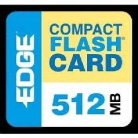 EDGE MEMORY PE179502 512MB EDGE PREMIUM COMPACT FLASH CARD (C