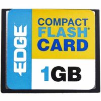 EDGE MEMORY PE188993 1GB  EDGE PREMIUM COMPACT FLASH CARD (CF