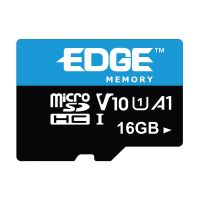 EDGE MEMORY PE256678 16GB MICROSDHC VSC (V10 U1) MEMORY CARD WITH ADAPTER