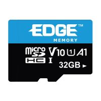 EDGE MEMORY PE256685 32GB MICROSDHC VSC (V10 U1) MEMORY CARD WITH ADAPTER