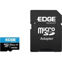 EDGE MEMORY PE256715 256GB MICROSDXC VSC (V30 U3) MEMORY CARD WITH ADAPTER