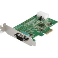 StarTech PEX1S953LP 1-port PCI Express RS232 Serial Adapter Card, PCIe Serial DB9 Controller Card 16950 UART, Low Profile, TAA