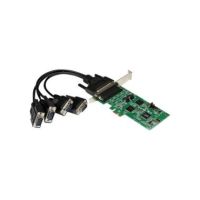 StarTech 4 Port PCI Express PCIe Serial Combo Card - 2 x RS232 2 x RS422 / RS485 - PEX4S232485