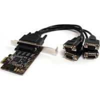 StarTech PEX4S553B PCI Express RS232 Serial Adapter Card - 4 Port PCIe Serial Card