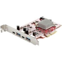 StarTech 4-Port USB PCIe Card - PEXUSB312A2C2V