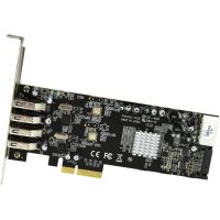 StarTech 4 Port USB 3.0 PCIe Card w/ 2 Dedicated Channels - UAS - PPEXUSB3S42V