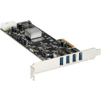 StarTech 4-Port USB 3.1 Gen 1 Type-A PCIe Adapter Card - PEXUSB3S44V