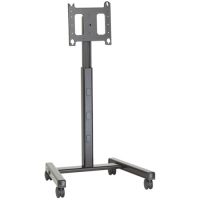 Chief PFCUB-G Large Flat Panel Mobile Cart - For 42-86 Inch TVs - TAA Complaint - Black