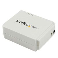 StarTech PM1115UW 1 Port USB Wireless N Network Print Server - 802.11 b/g/n