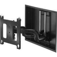 Chief PNRIWUB Universal Flat Panel Dual Swing Arm Wall Mount (Black)