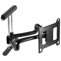 Chief PNRUB Large Flat Panel Swing Arm Wall Display Mount, 25" Extension (Black)