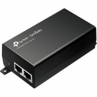 TP-LINK TL-PoE160S - 802.3at/af Gigabit PoE Injector - Non-PoE to PoE Adapter - Supplies PoE (15.4W) or PoE+ (30W) -