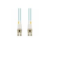 Proline 60m LC (Male) To LC (Male) OM4 Straight Aqua Duplex Fiber Ofnr Patch Cable PRO-LC-LC-60M5OM4