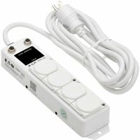 Eaton Tripp Lite series PS-415-HG-OEMLM UL 1363A Medical Hospital Power Strip for In-Patient Care 4 Outlets Antimicrobial 15ft Cord