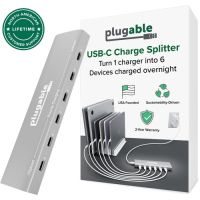Plugable PS-6CC 6-Port Priority USB PD Charger
