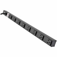 EATON PS2408B 8-Outlet Vertical Power Strip, 120V, 15A, NEMA 5-15P, 15A