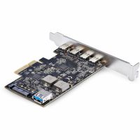 StarTech 5-Port USB PCIe Card, USB 3.2 10Gbps, PCI Express Card with 4x USB-C Ports, 1x USB-A Internal Port - PS4C3IA3-USB-C-CARD