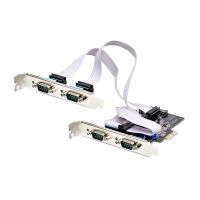 STARTECH PS74ADF-SERIAL-CARD 4-Port Serial PCIe Card, Quad-Port PCI Express to RS232/RS422/RS485 (DB9)  