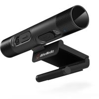 AVerMedia PW313D DualCam PW313D Video Conferencing Camera - 5 Megapixel - 30 fps - Black - USB 2.0 - 1 Pack(s) - TAA and NDAA