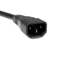 StarTech 10ft (3m) Power Extension Cord Splitter, C14 to 2x C13, 13A 250V, 16AWG, Computer Power Cord Extension, IEC 320 C14 to 2x C13 AC Power Cable Extension for Power Supply, UL Listed - PXT100Y