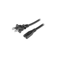 StarTech 10ft (3m) Laptop Power Cord, NEMA 1-15P to C7, 10A 125V, 18AWG - PXT101NB10