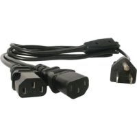 StarTech IBM Power Y Computer Cord NEMA 5-15P to 2x C13 (6') - PXT101Y