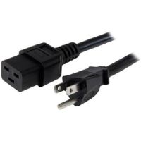 StarTech NEMA 5-15P to C19 Power Cord (14 AWG, 3') - PXT515C19143